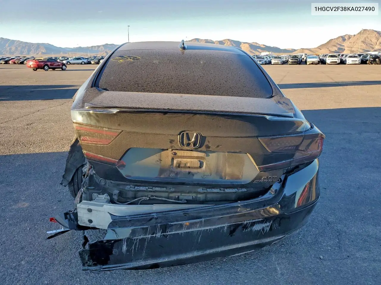 1HGCV2F38KA027490 2019 Honda Accord Sport