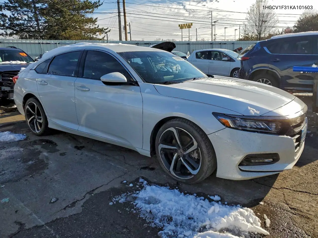 1HGCV1F31KA101603 2019 Honda Accord Sport