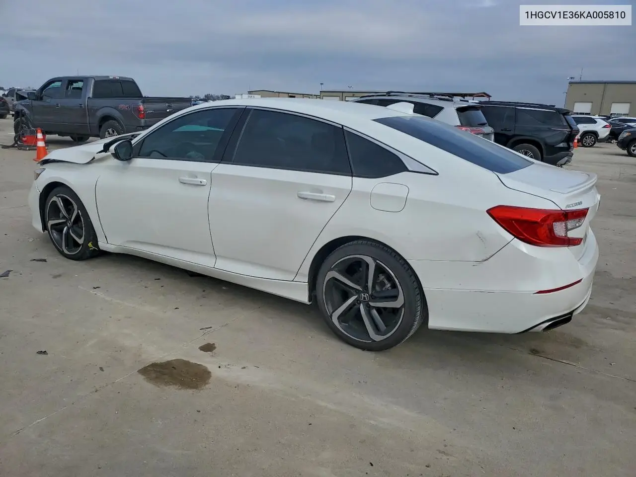 1HGCV1E36KA005810 2019 Honda Accord Sport