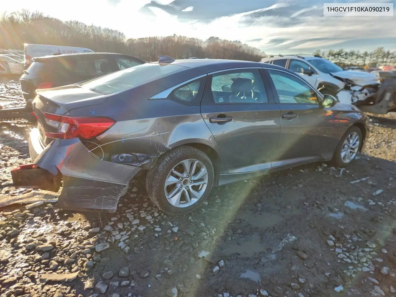 1HGCV1F10KA090219 2019 Honda Accord Lx