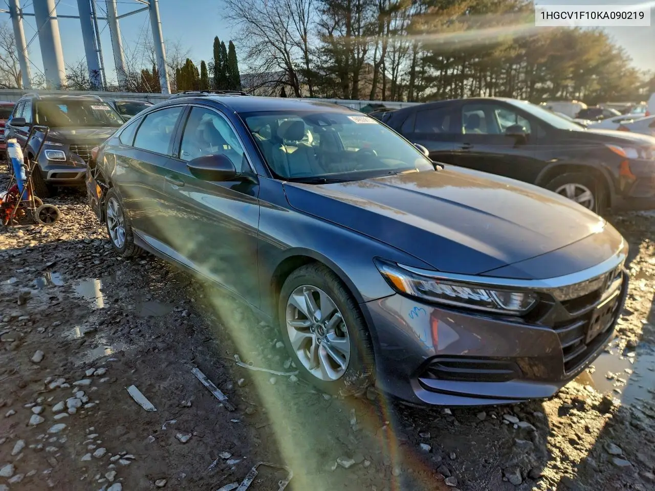 1HGCV1F10KA090219 2019 Honda Accord Lx