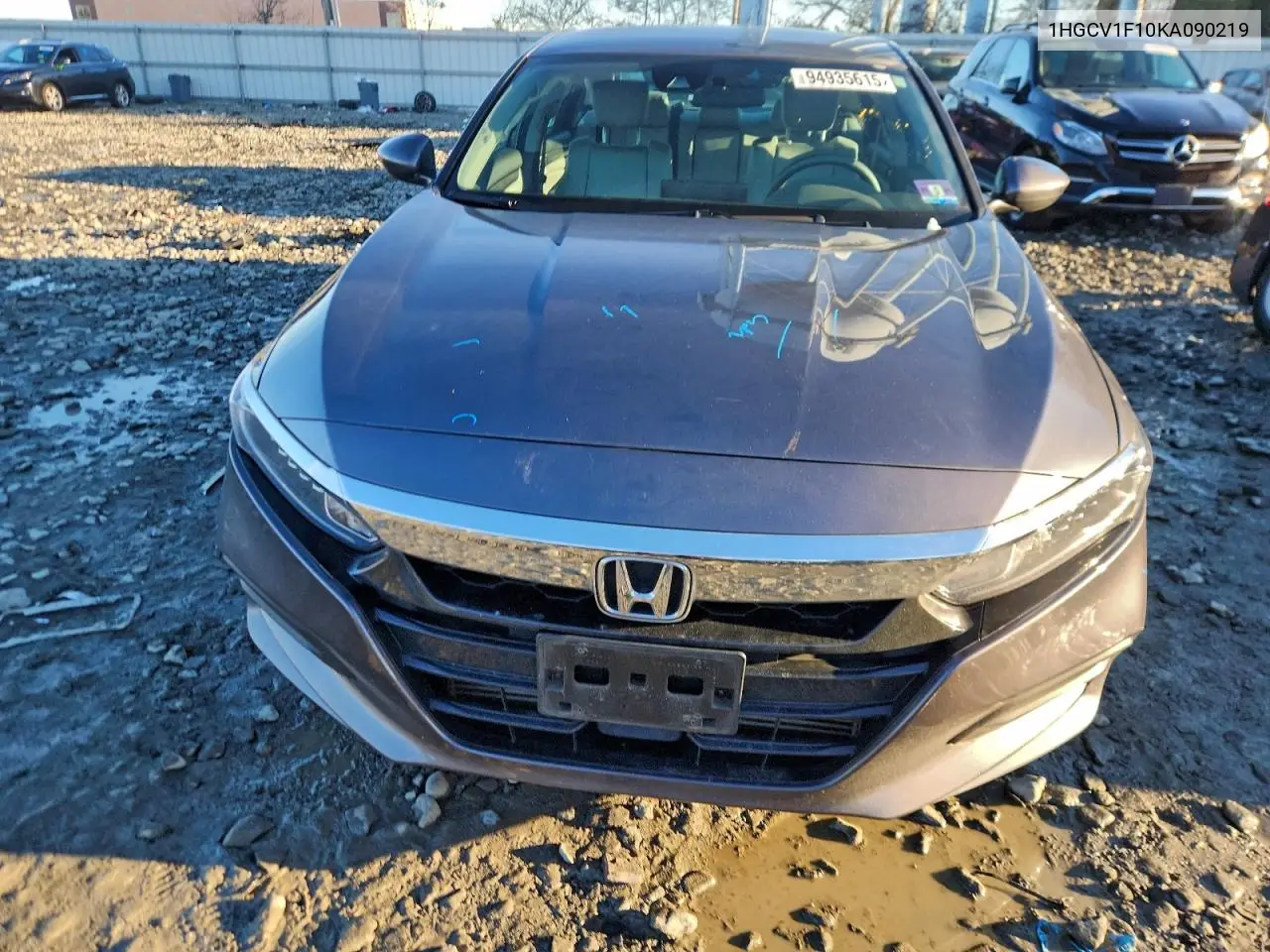 1HGCV1F10KA090219 2019 Honda Accord Lx
