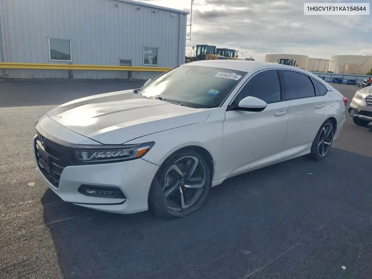 1HGCV1F31KA154544 2019 Honda Accord Sport