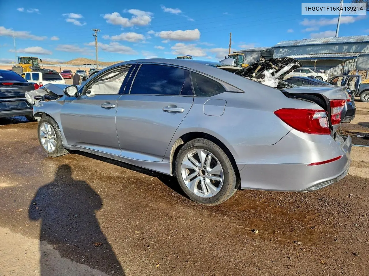 1HGCV1F16KA139214 2019 Honda Accord Lx