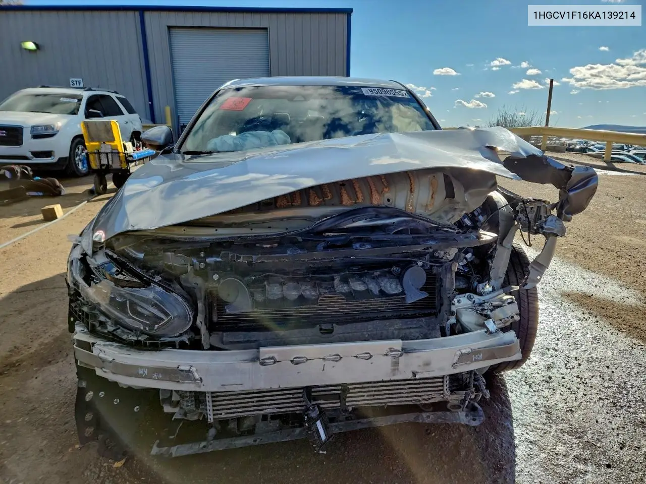 1HGCV1F16KA139214 2019 Honda Accord Lx