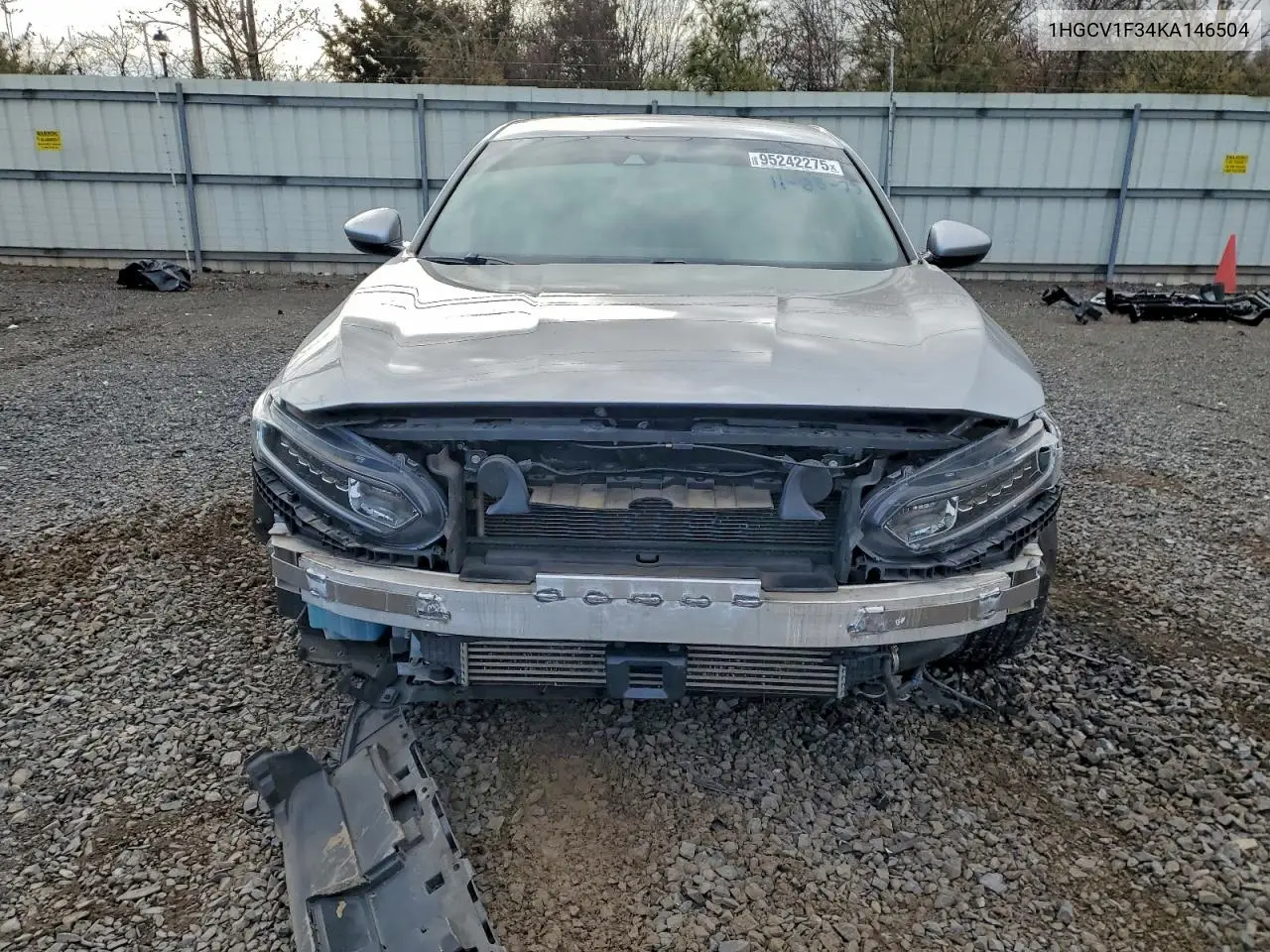 1HGCV1F34KA146504 2019 Honda Accord Sport