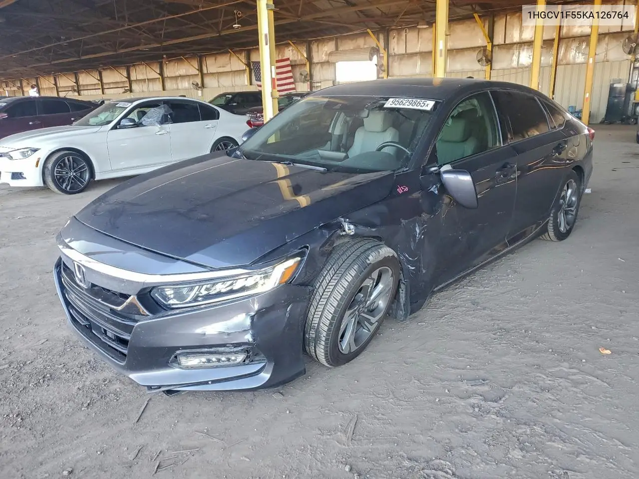 1HGCV1F55KA126764 2019 Honda Accord Exl