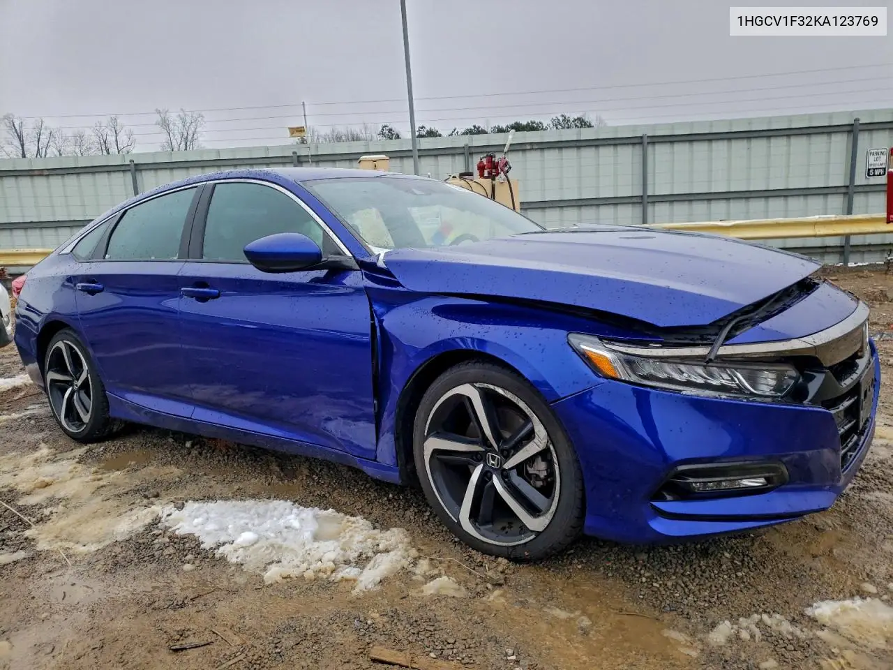 1HGCV1F32KA123769 2019 Honda Accord Sport