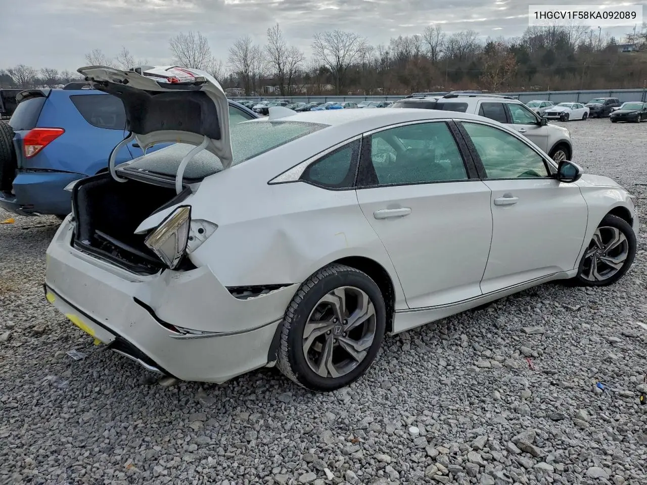 1HGCV1F58KA092089 2019 Honda Accord Exl