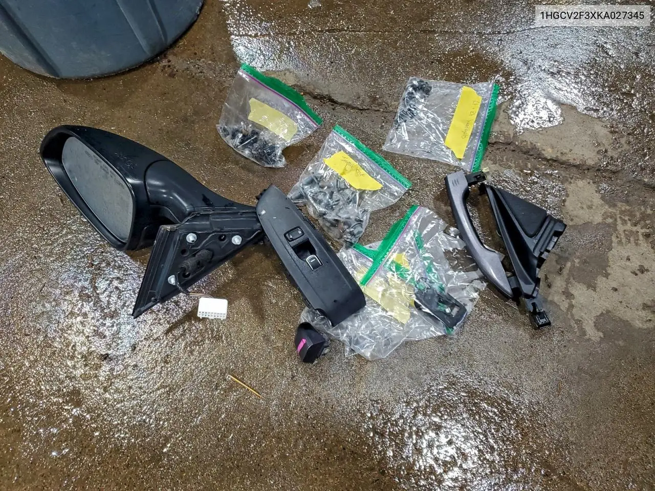 1HGCV2F3XKA027345 2019 Honda Accord Sport