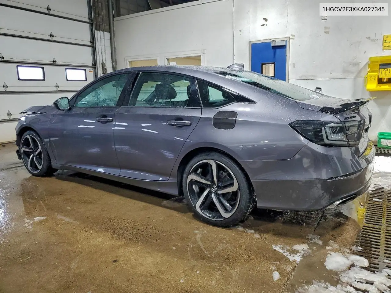 1HGCV2F3XKA027345 2019 Honda Accord Sport