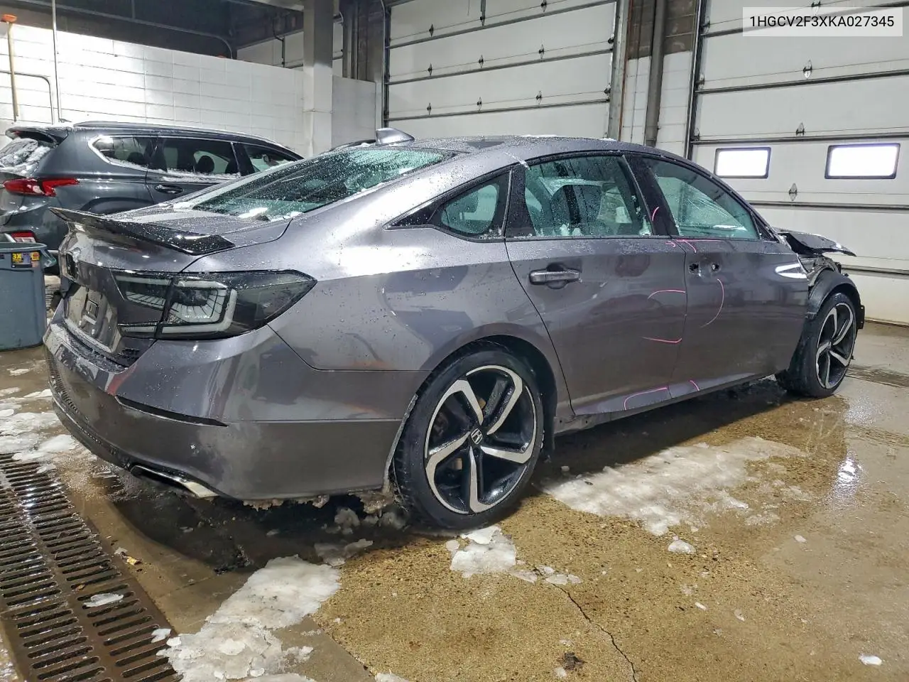 1HGCV2F3XKA027345 2019 Honda Accord Sport