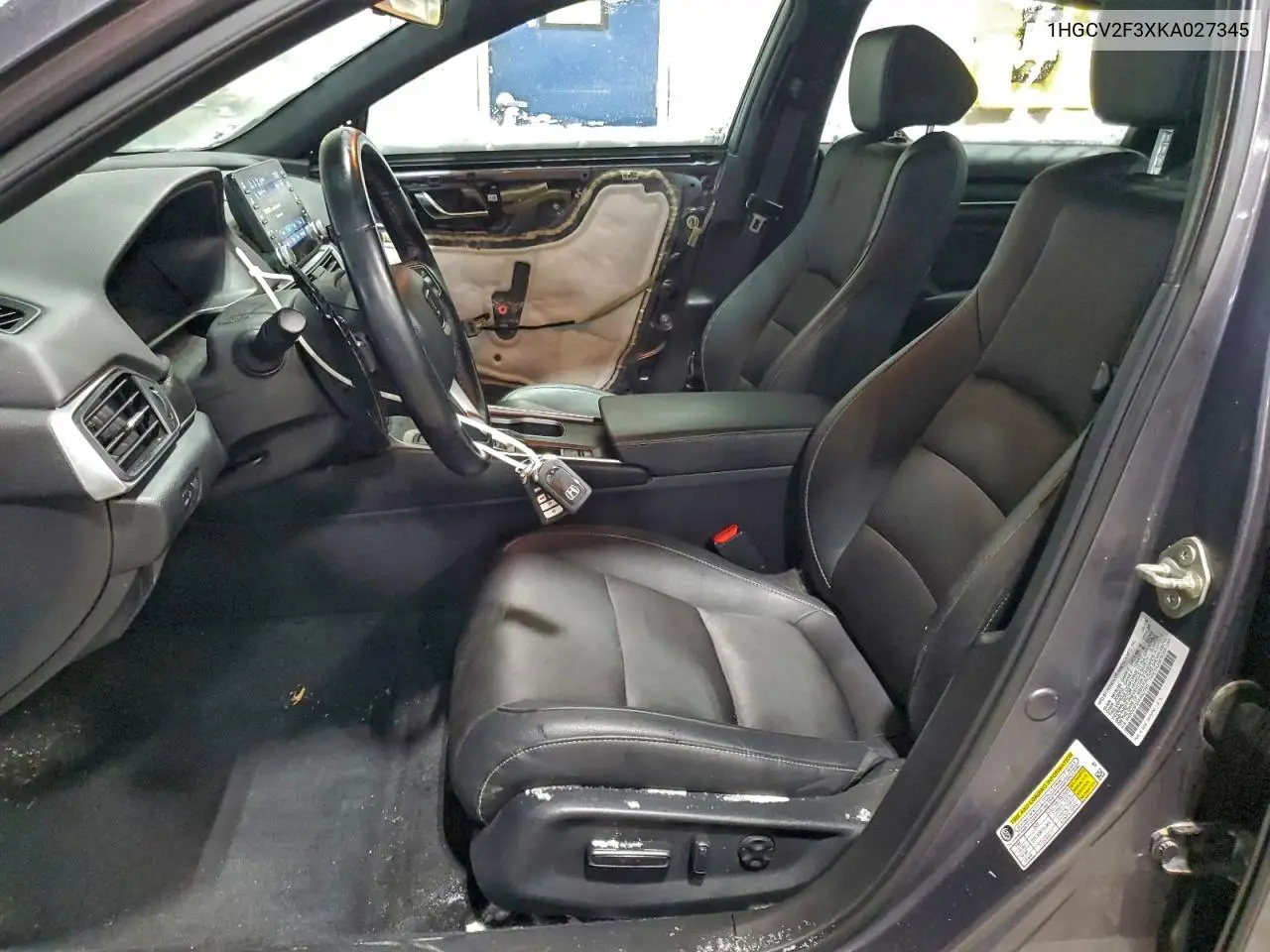 1HGCV2F3XKA027345 2019 Honda Accord Sport
