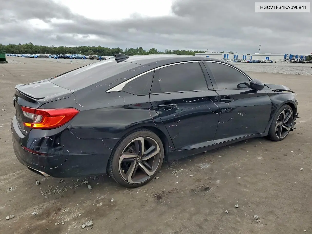 1HGCV1F34KA090841 2019 Honda Accord Sport