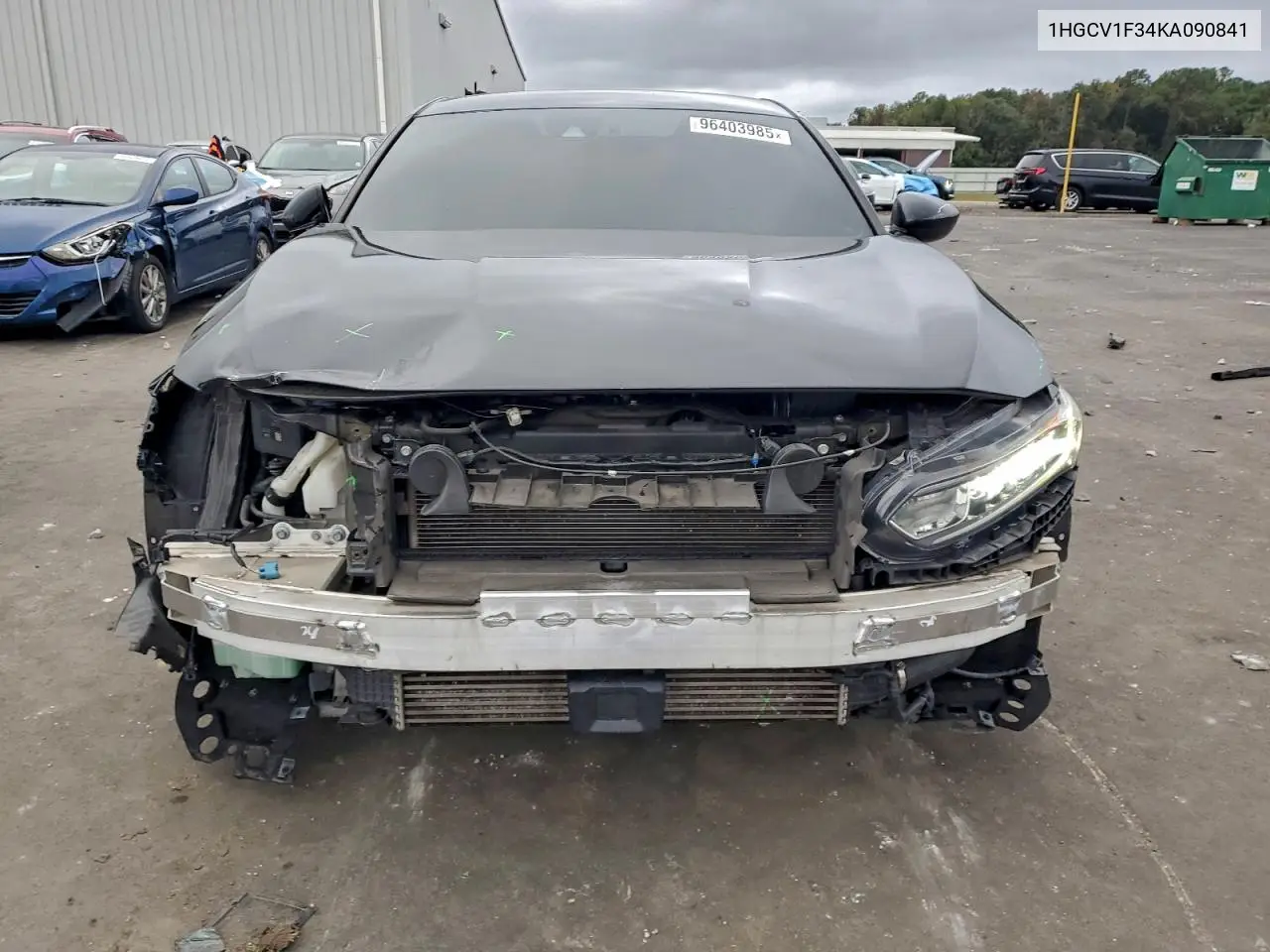 1HGCV1F34KA090841 2019 Honda Accord Sport