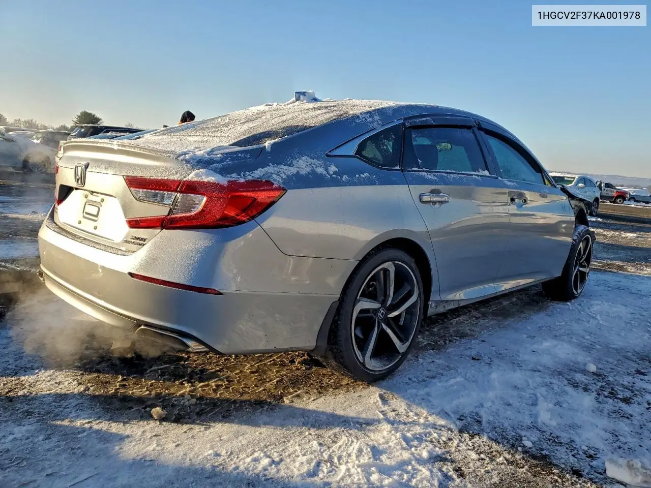 1HGCV2F37KA001978 2019 Honda Accord Sport