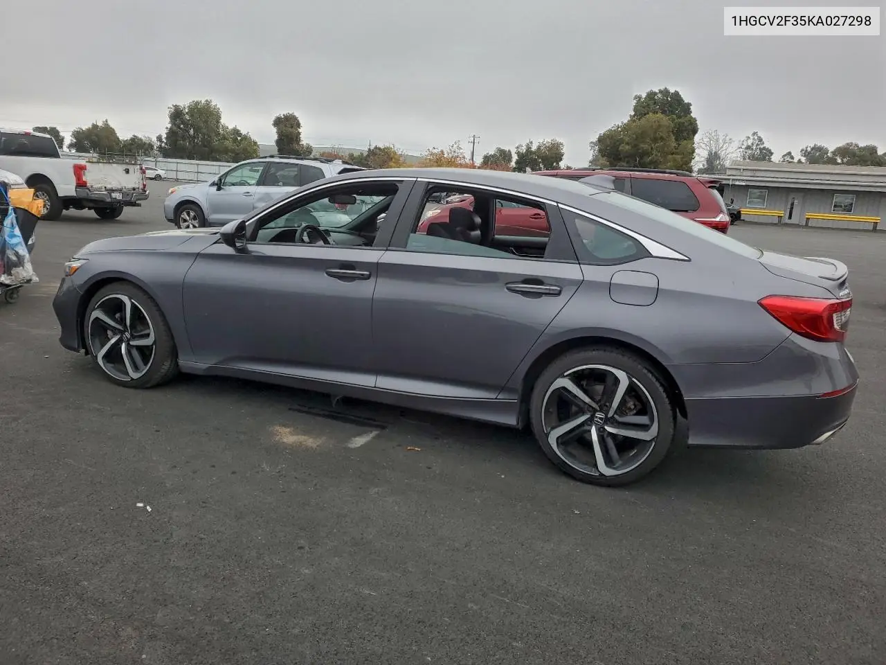1HGCV2F35KA027298 2019 Honda Accord Sport