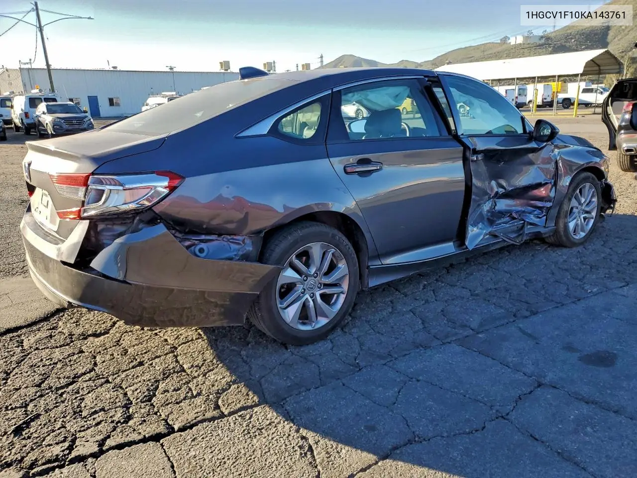 1HGCV1F10KA143761 2019 Honda Accord Lx