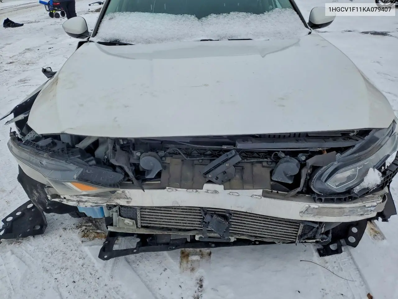 1HGCV1F11KA079407 2019 Honda Accord Lx