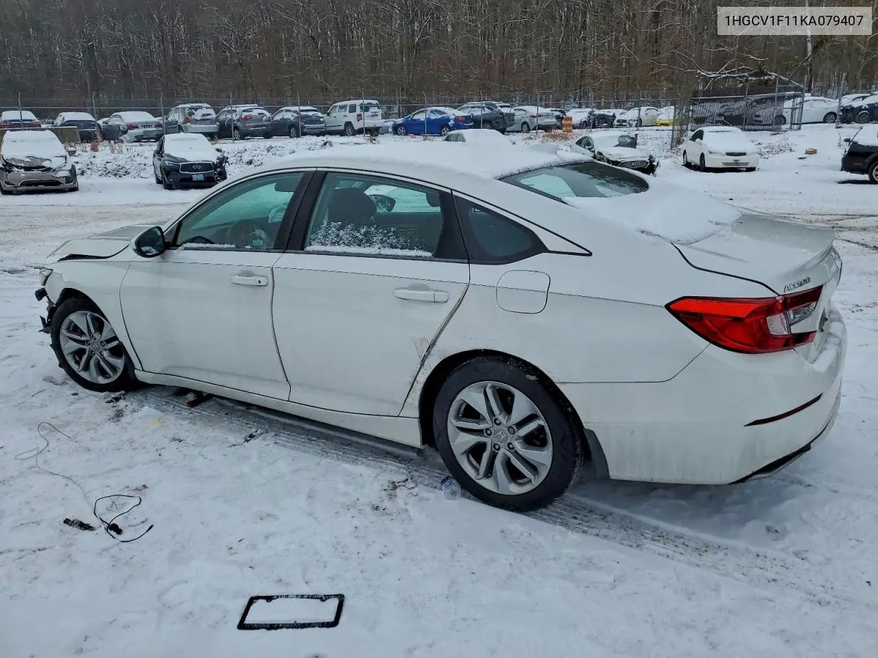1HGCV1F11KA079407 2019 Honda Accord Lx