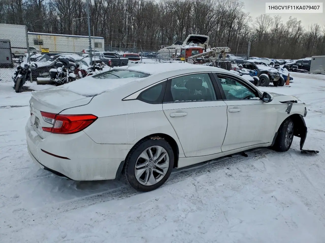 1HGCV1F11KA079407 2019 Honda Accord Lx
