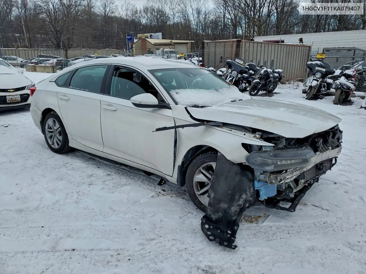 1HGCV1F11KA079407 2019 Honda Accord Lx