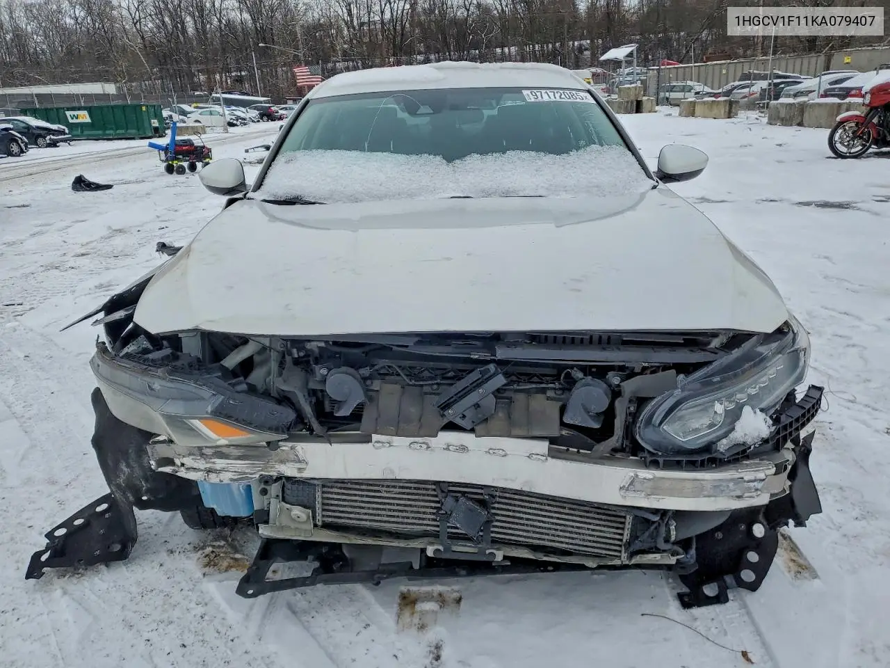 1HGCV1F11KA079407 2019 Honda Accord Lx