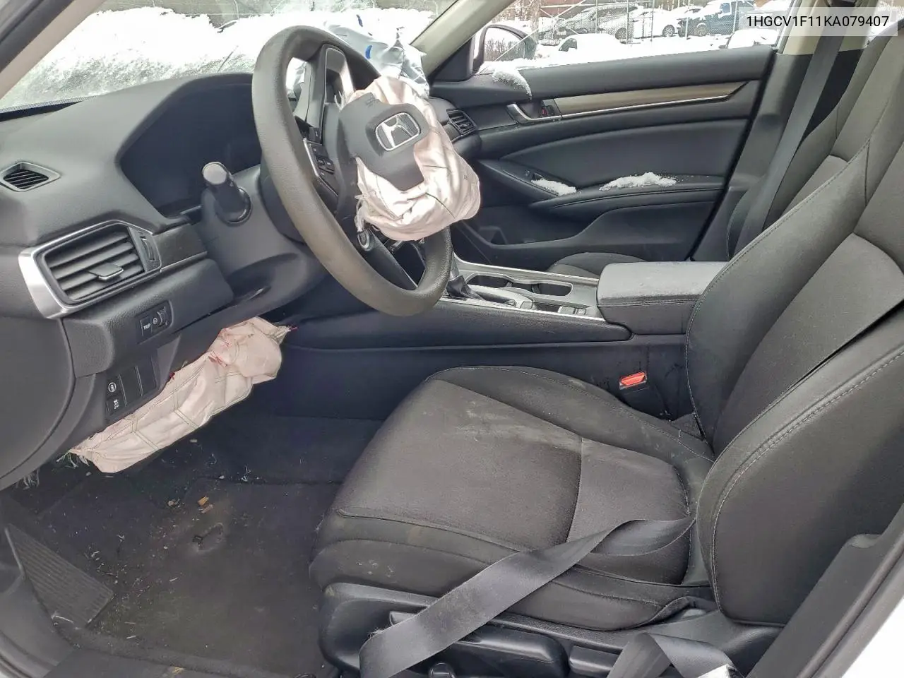 1HGCV1F11KA079407 2019 Honda Accord Lx