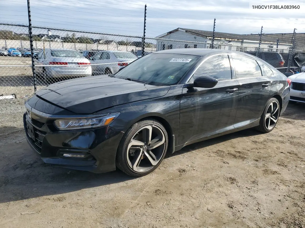 1HGCV1F38LA083960 2020 Honda Accord Sport