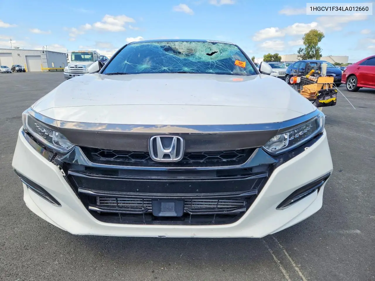 1HGCV1F34LA012660 2020 Honda Accord