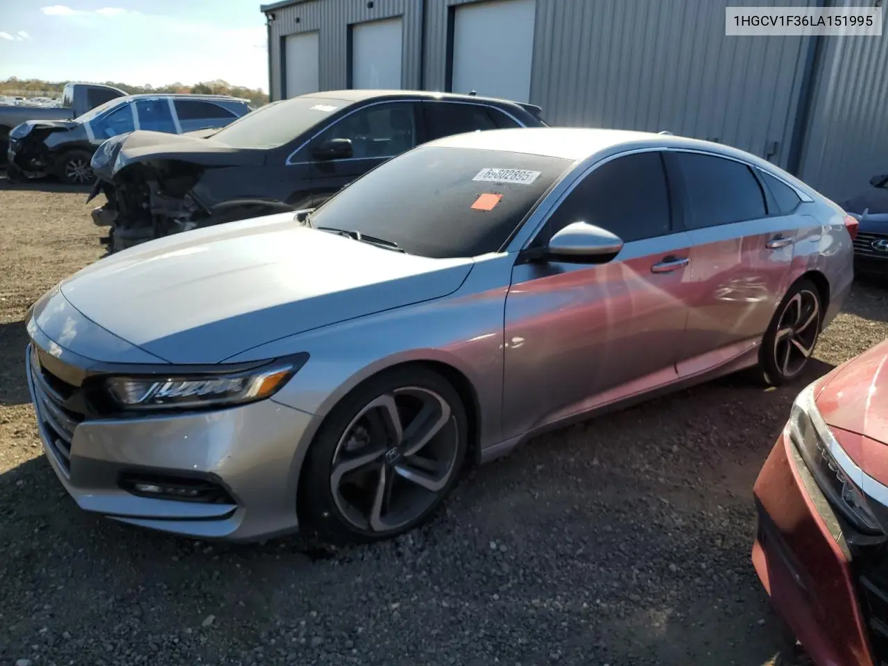 1HGCV1F36LA151995 2020 Honda Accord Sport