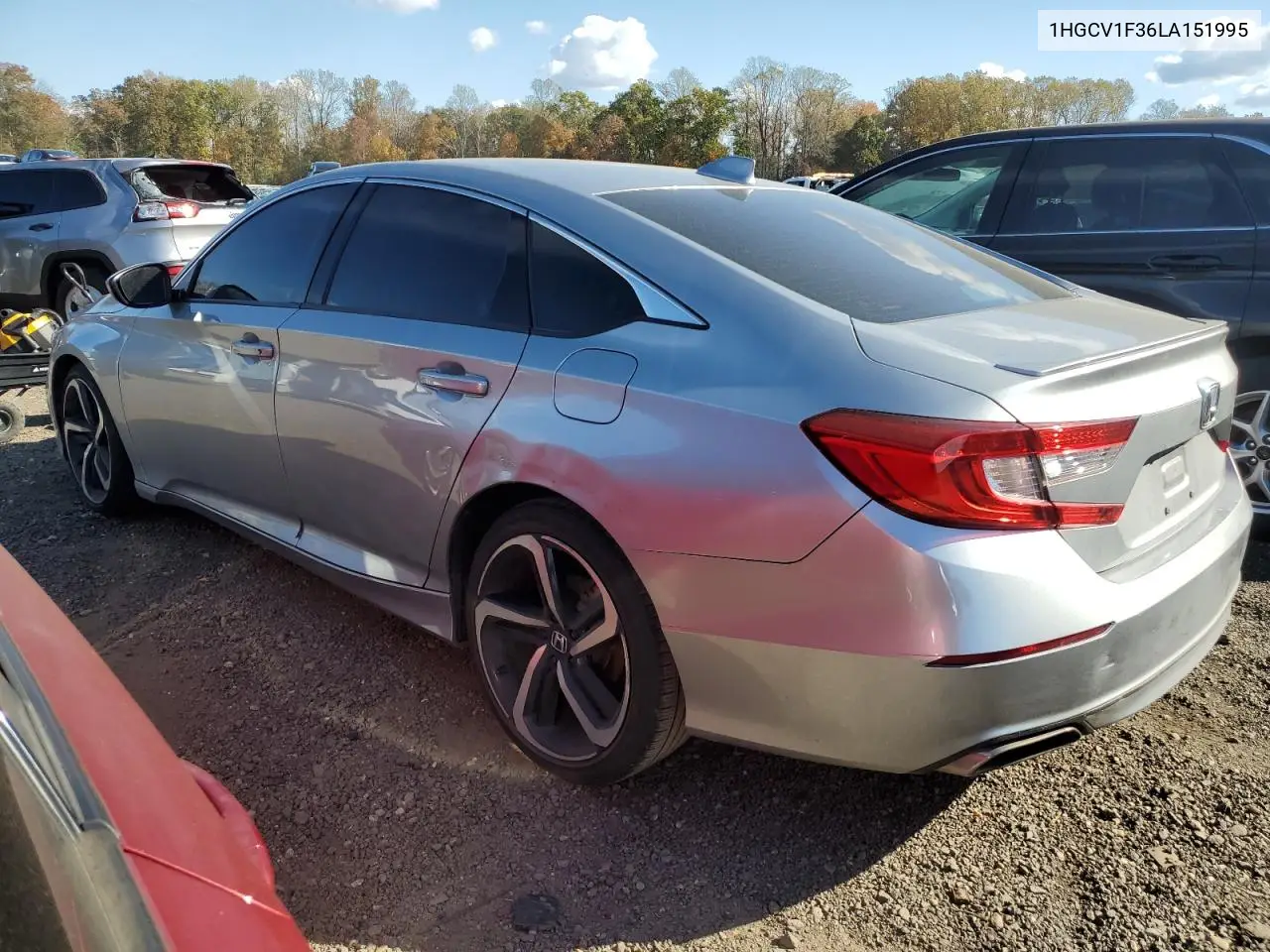 1HGCV1F36LA151995 2020 Honda Accord Sport