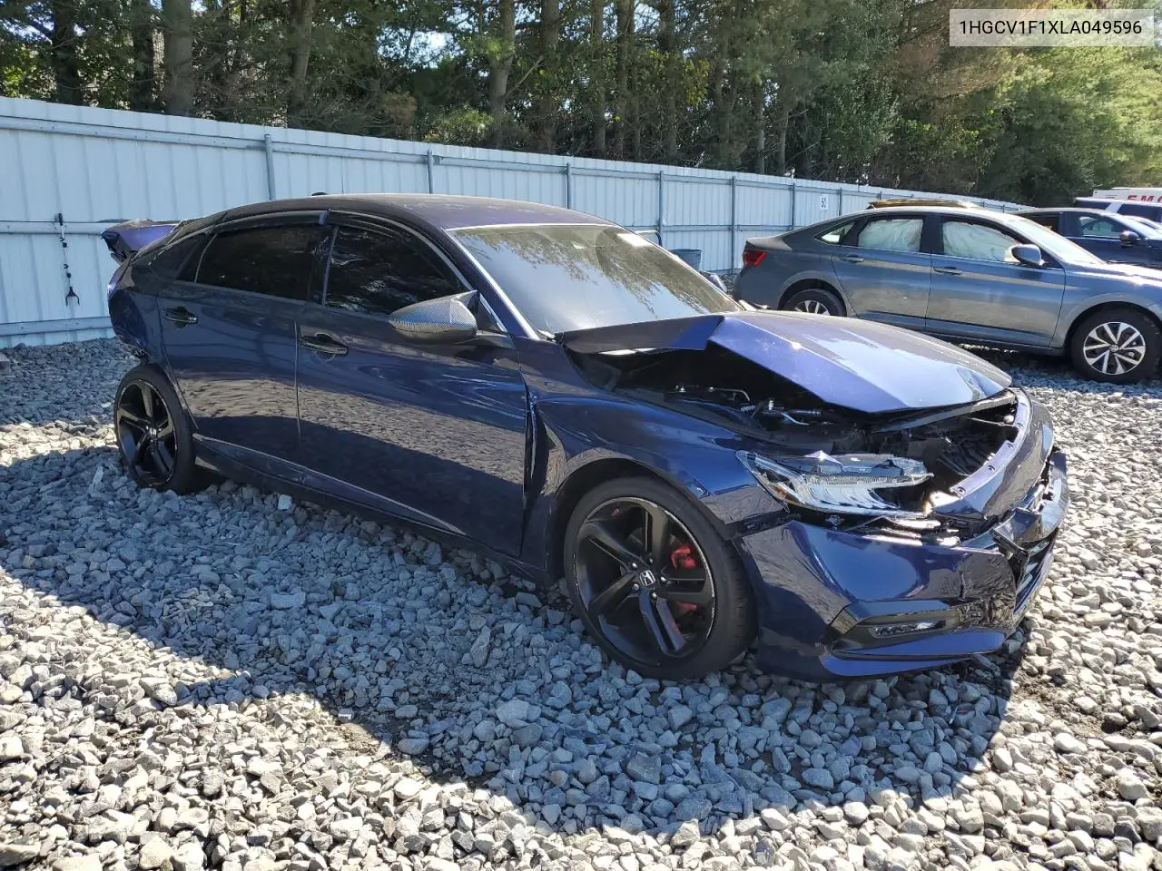 1HGCV1F1XLA049596 2020 Honda Accord Lx