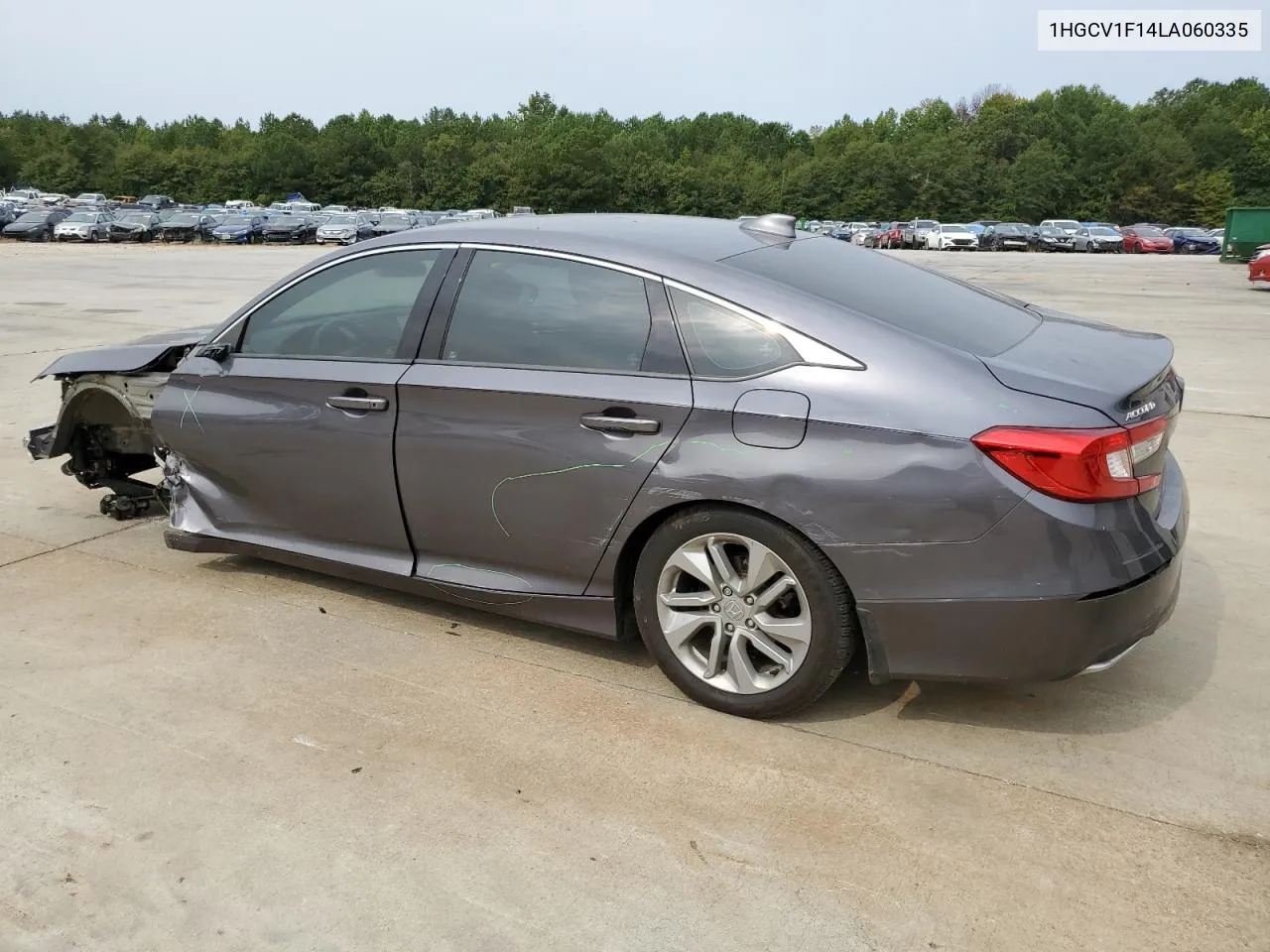 2020 Honda Accord Lx VIN: 1HGCV1F14LA060335 Lot: 71090604