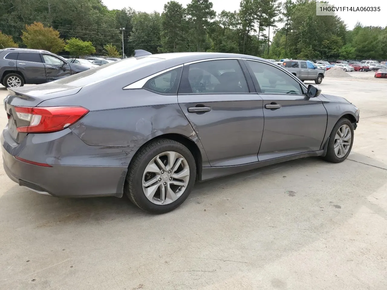 2020 Honda Accord Lx VIN: 1HGCV1F14LA060335 Lot: 71090604