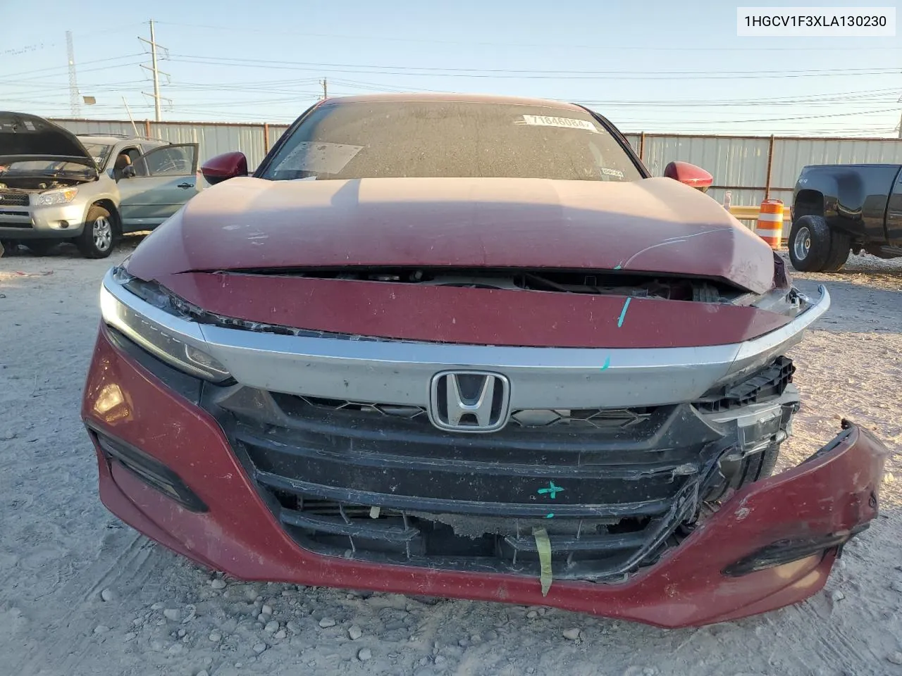 1HGCV1F3XLA130230 2020 Honda Accord Sport