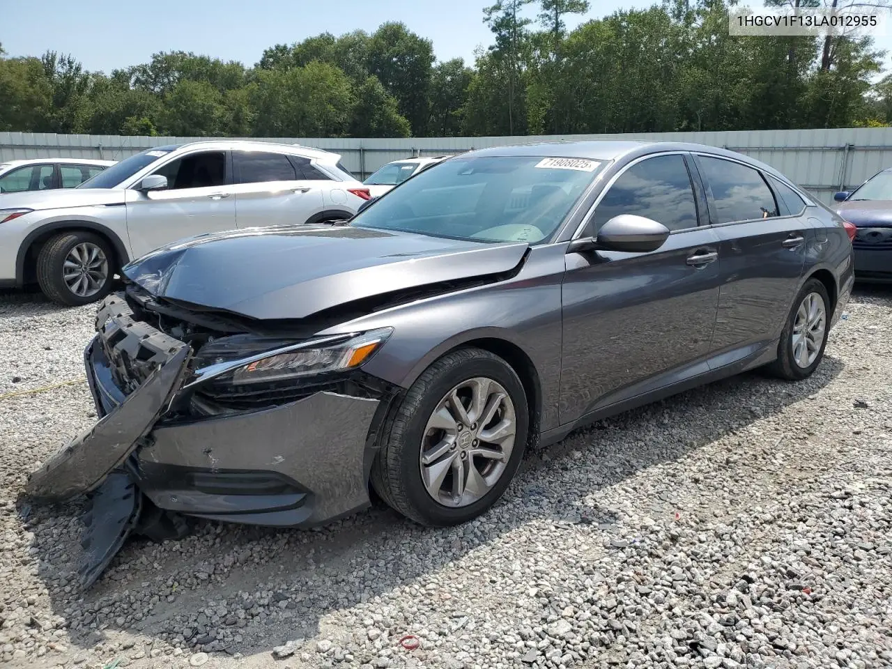 1HGCV1F13LA012955 2020 Honda Accord Lx