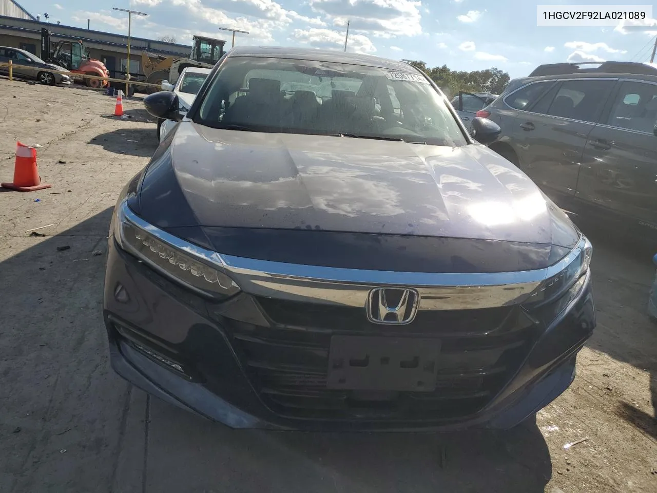 2020 Honda Accord Touring VIN: 1HGCV2F92LA021089 Lot: 72587714