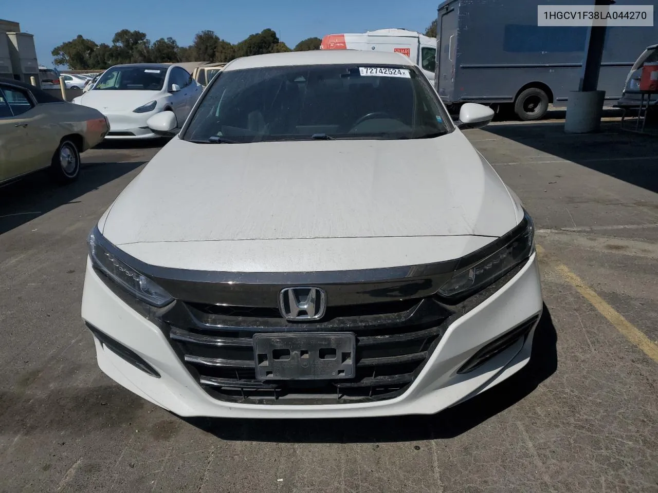 2020 Honda Accord Sport VIN: 1HGCV1F38LA044270 Lot: 72742524