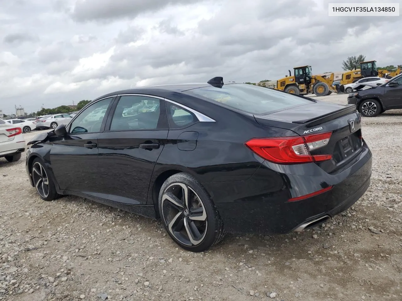 2020 Honda Accord Sport VIN: 1HGCV1F35LA134850 Lot: 73198344