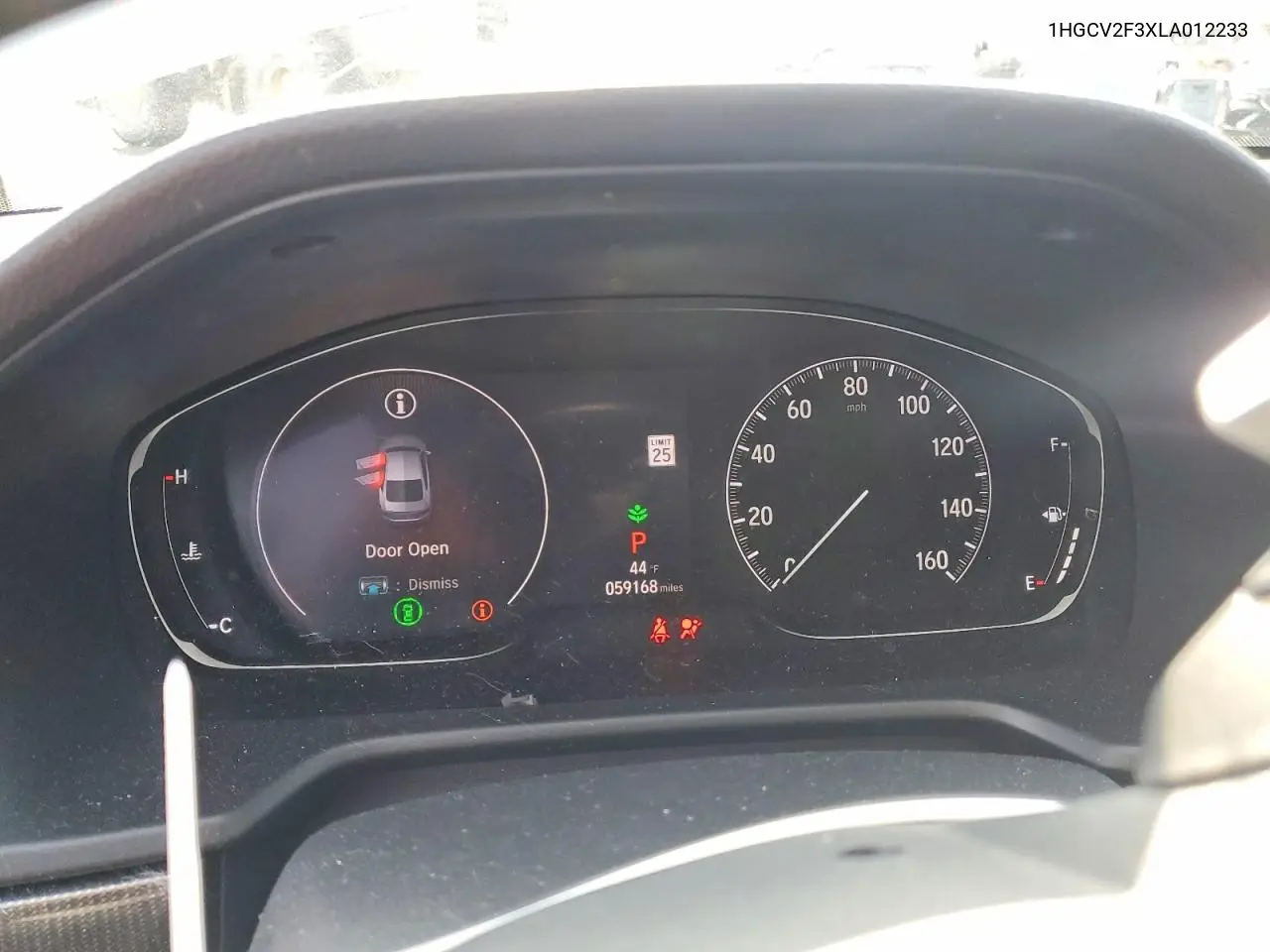 1HGCV2F3XLA012233 2020 Honda Accord Sport