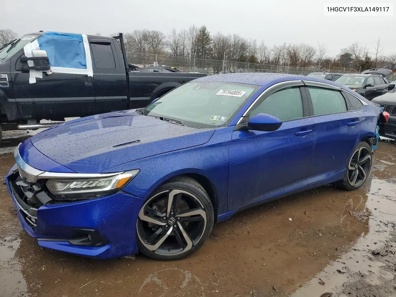 1HGCV1F3XLA149117 2020 Honda Accord Sport