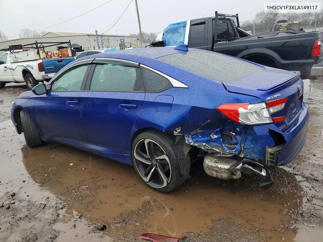 1HGCV1F3XLA149117 2020 Honda Accord Sport