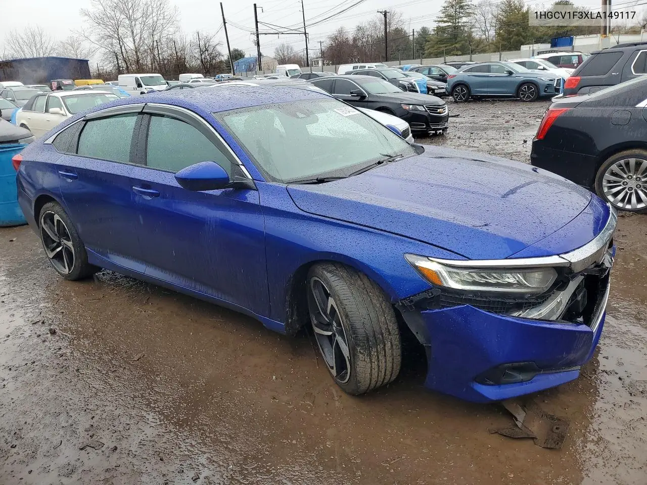 1HGCV1F3XLA149117 2020 Honda Accord Sport