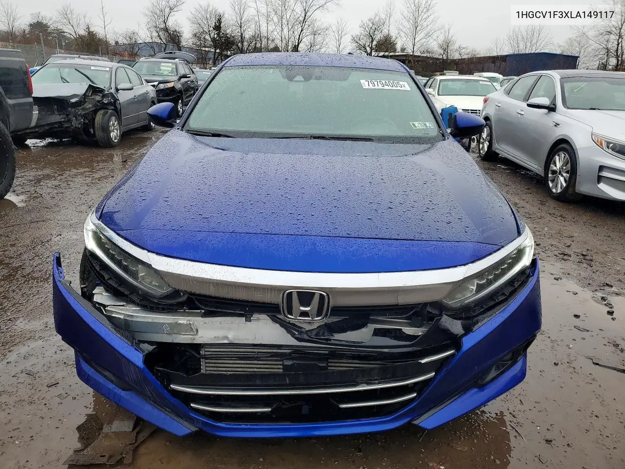 1HGCV1F3XLA149117 2020 Honda Accord Sport