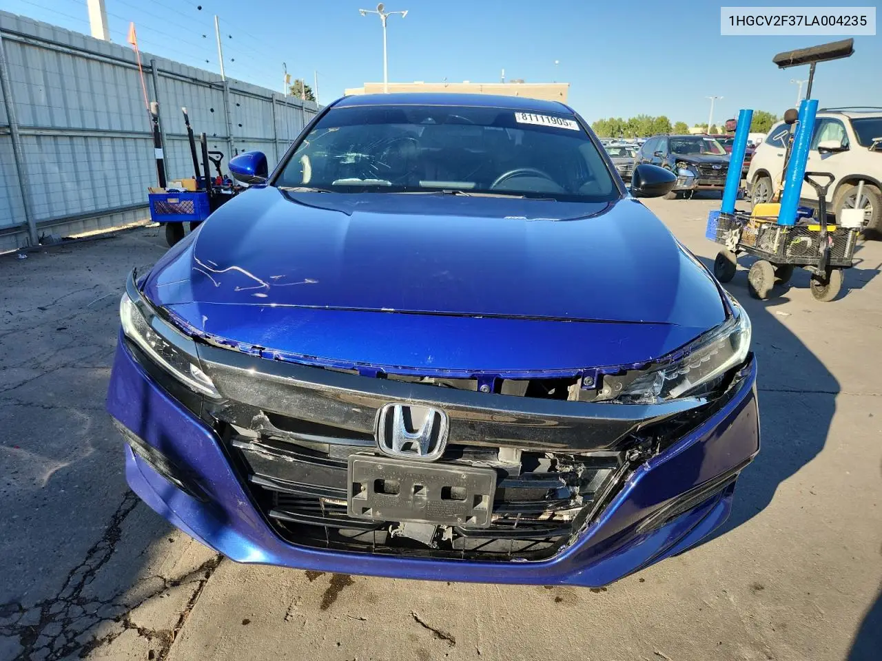 1HGCV2F37LA004235 2020 Honda Accord Sport
