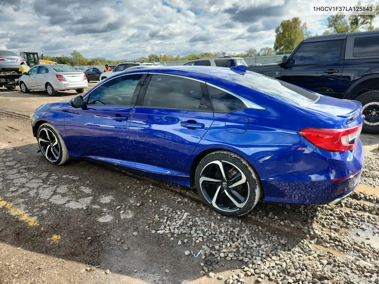 1HGCV1F37LA125843 2020 Honda Accord Sport