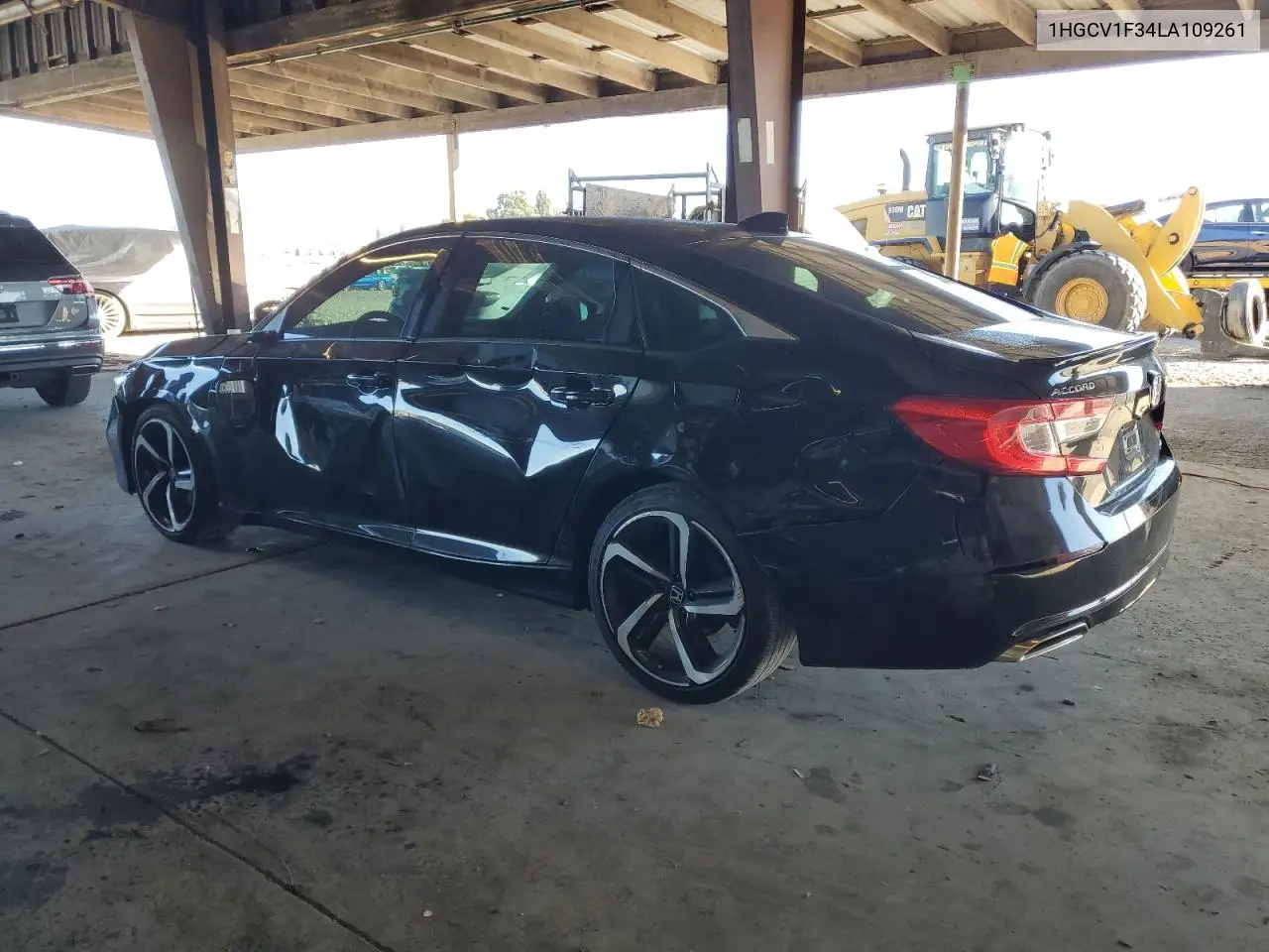1HGCV1F34LA109261 2020 Honda Accord Sport