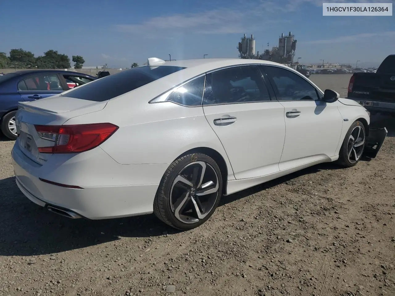 1HGCV1F30LA126364 2020 Honda Accord Sport