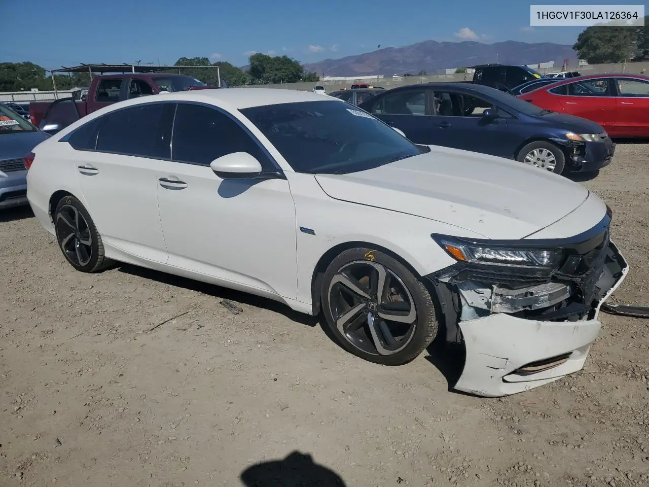 1HGCV1F30LA126364 2020 Honda Accord Sport